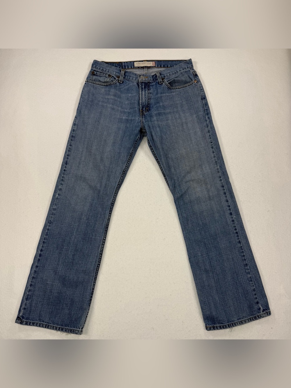 Vintage Levis 527 Low Boot Cut Jeans Mens 32x30 (Fits 32x31) Western Faded